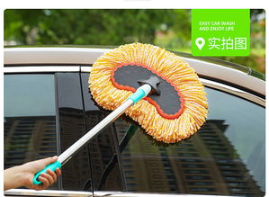 高效便捷的清潔神器 長桿伸縮洗車拖把